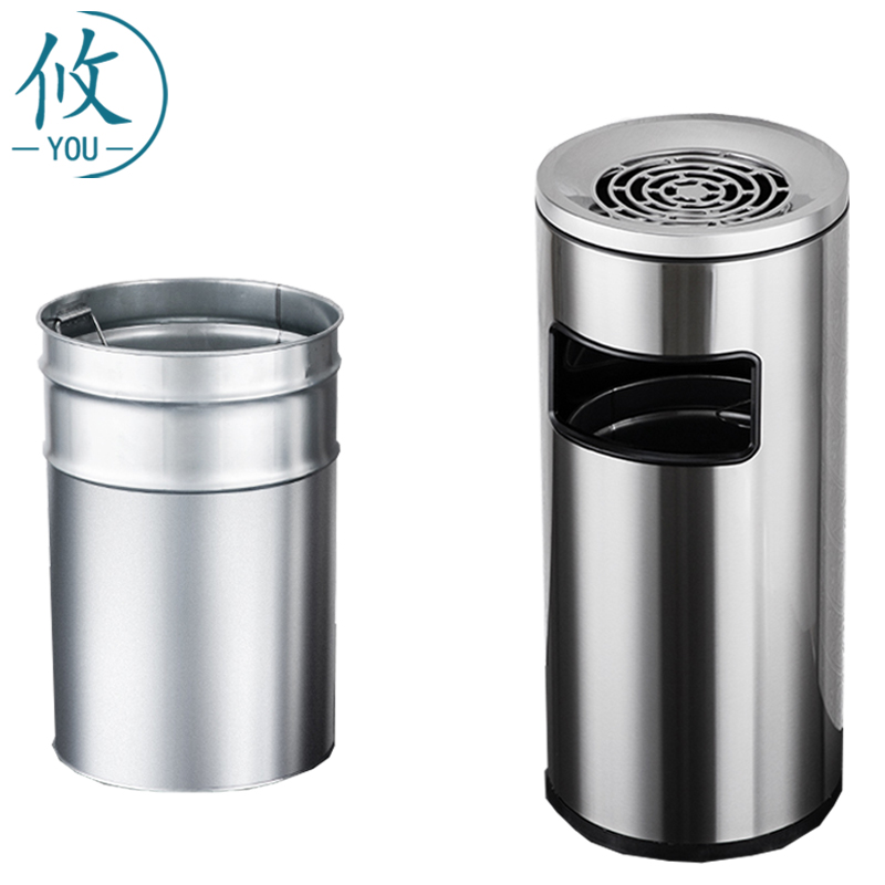 攸 烟灰网盖垃圾箱 30*68.5cm 个高清大图