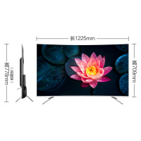海信（Hisense）HZ55E6AC 55英寸4K曲面 超薄全面屏 人工智能电视