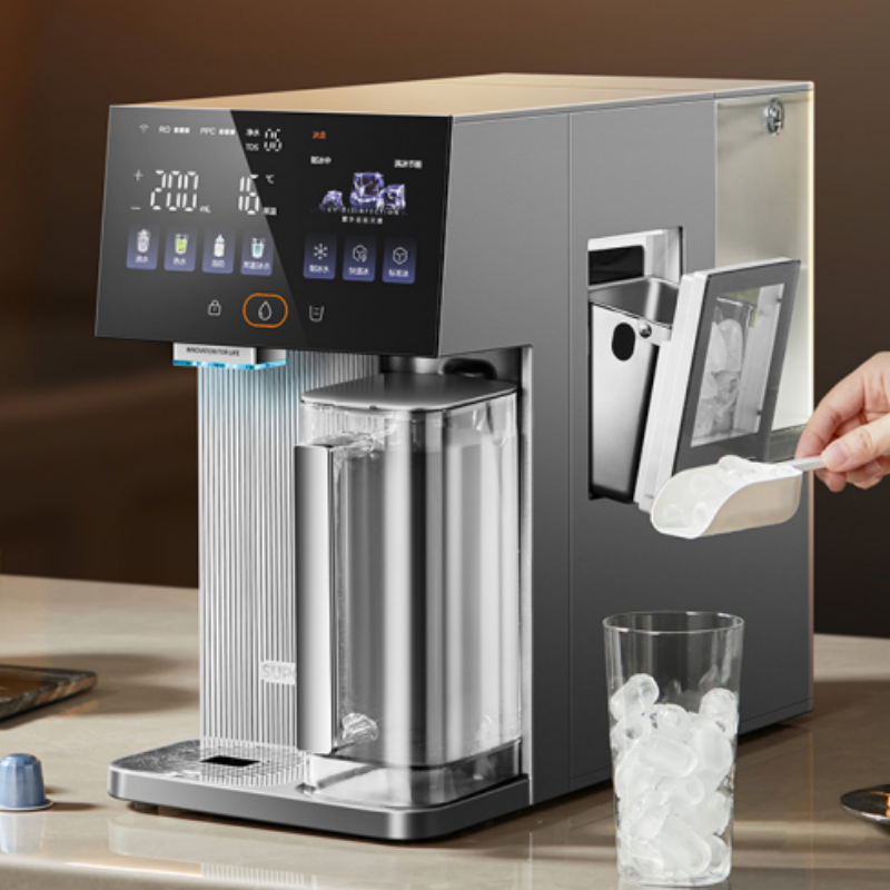 苏泊尔台式净饮免安装家用直饮机 SW-50JR906 5L 富锶低钠矿化/冷/热/冰/多合一高清大图