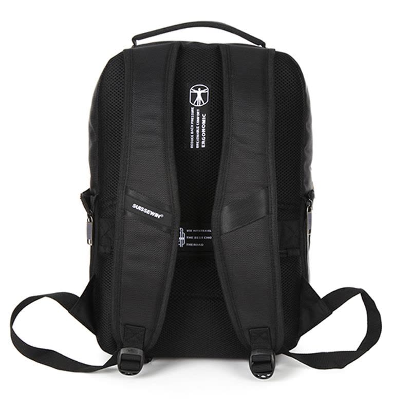 瑞士幻彩时尚潮流商务休闲多功能双肩包SN9770-2图片