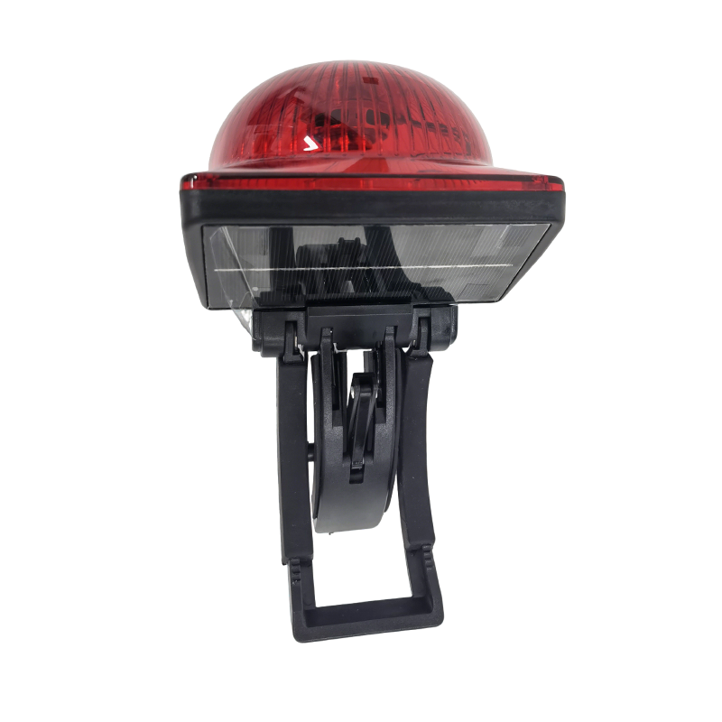 亮视 OX6 1.6W IP65 续航时间≥24h 3.7V 红色 太阳能声光警示灯 红色高清大图