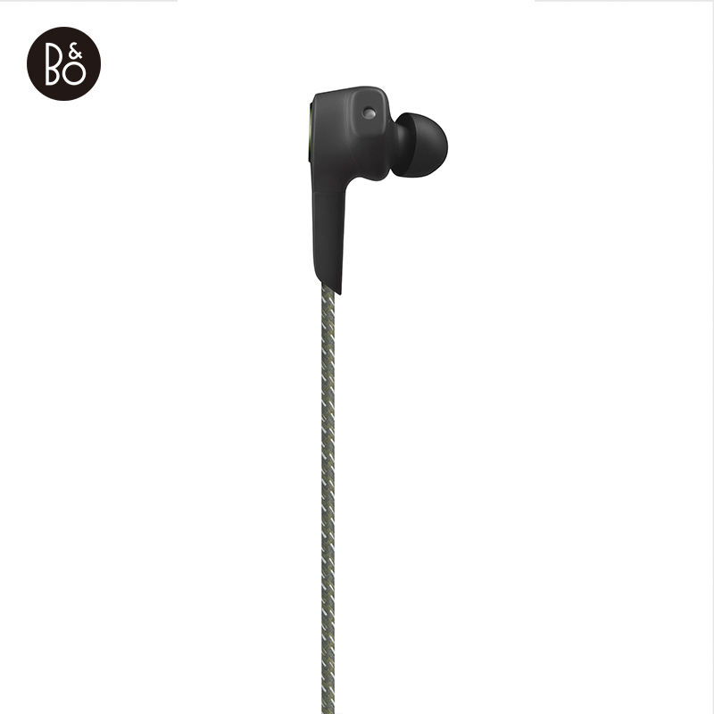 B&O PLAY beoplay H5 入耳式蓝牙无线耳机 磁吸运动耳机 手机游戏耳机 跑步带麦可通话 橄榄绿色