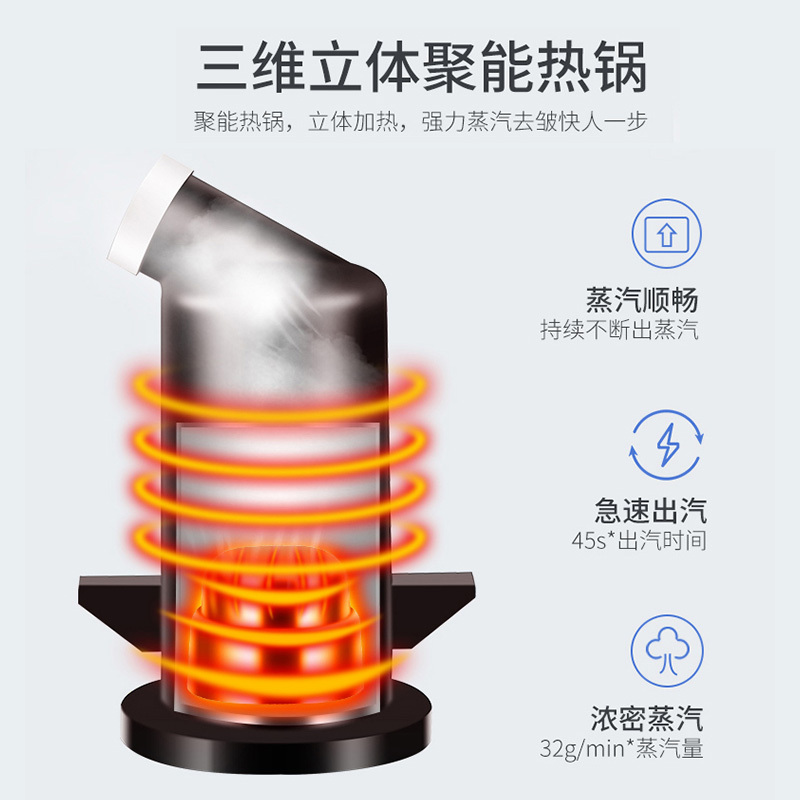 海尔(Haier)多功能蒸气挂烫机HY-GF2108多角度熨烫智能八档