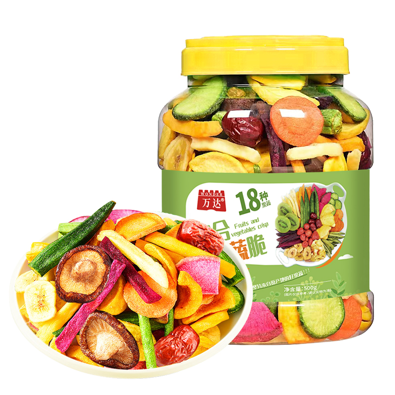 万达 - 18种果蔬脆 500g