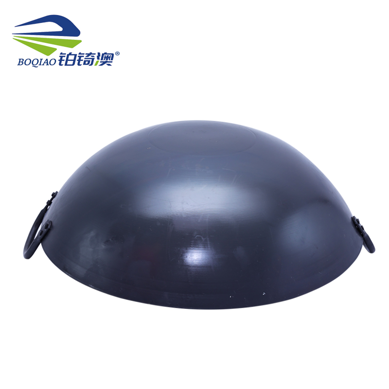 铂锜澳商用氮化双耳铁锅 炒锅 60cm 60cm