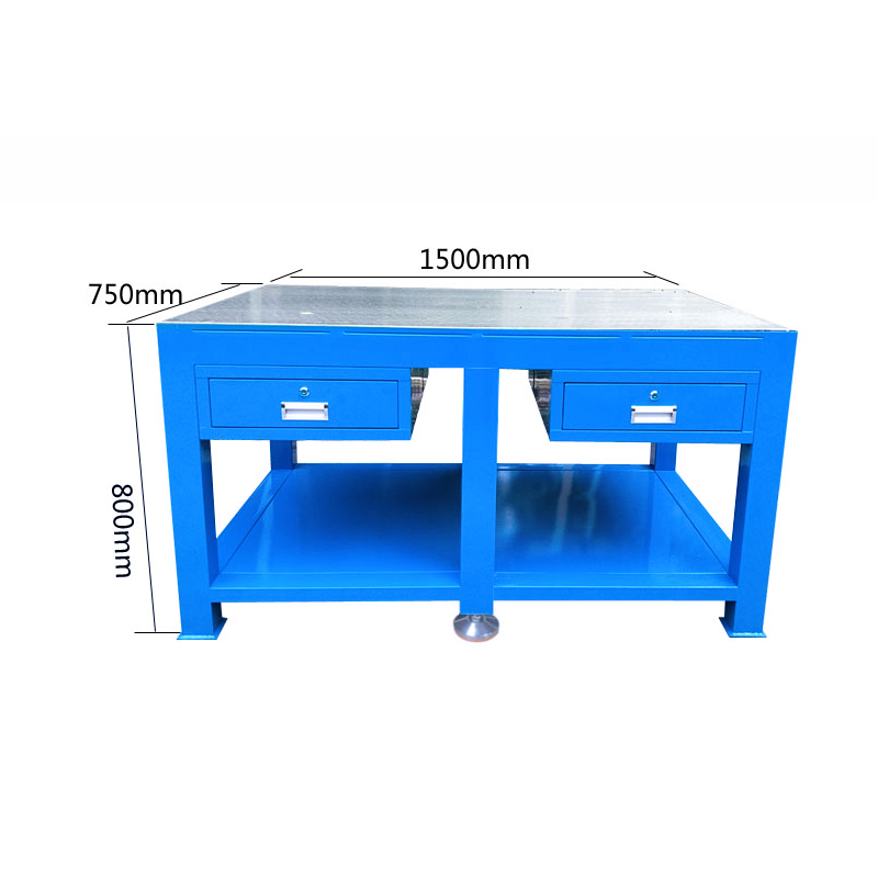 豫仲迈 重型钳工工作实训操作台1500*750*800mm两抽/张