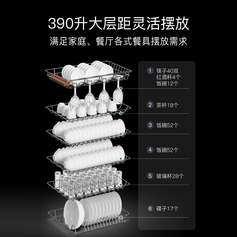 康宝(Canbo) 消毒柜家用 立式 消毒碗柜 大容量 消毒柜商用 碗筷奶瓶餐具臭氧紫外线消毒柜XDZ380-NRA2