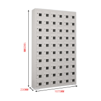 振奥 钢制手机充电柜存放柜 单位员工手机保管柜 60门手机存放柜