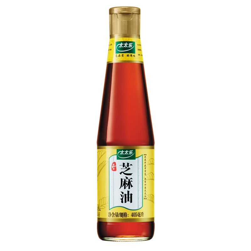 [企业集采]太太乐芝麻油 405ml*15瓶/箱 只供南通市区集采
