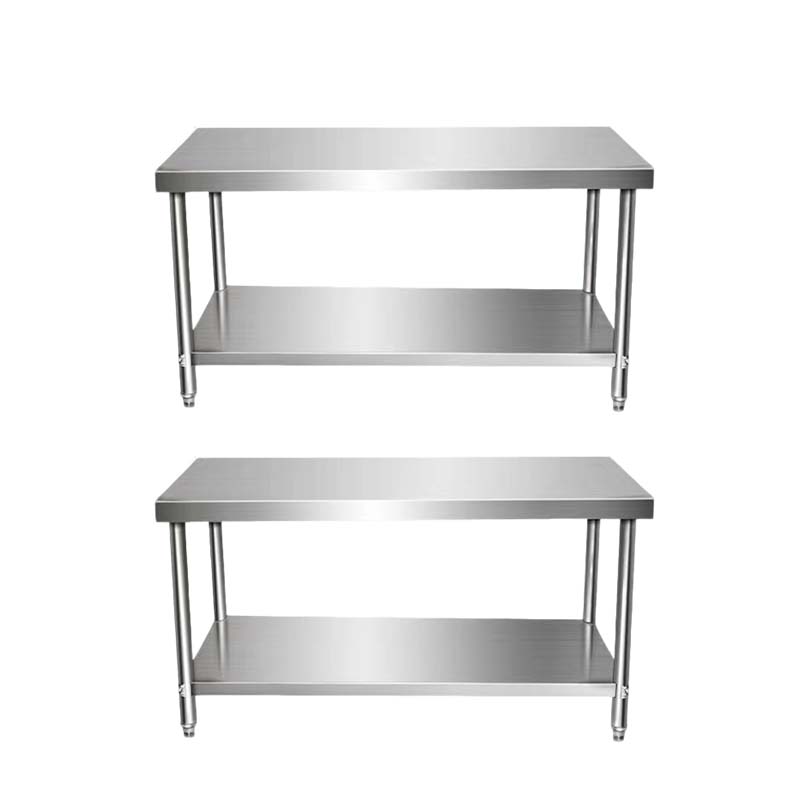 鑫导 双层不锈钢工作台 1500*500*800 台高清大图