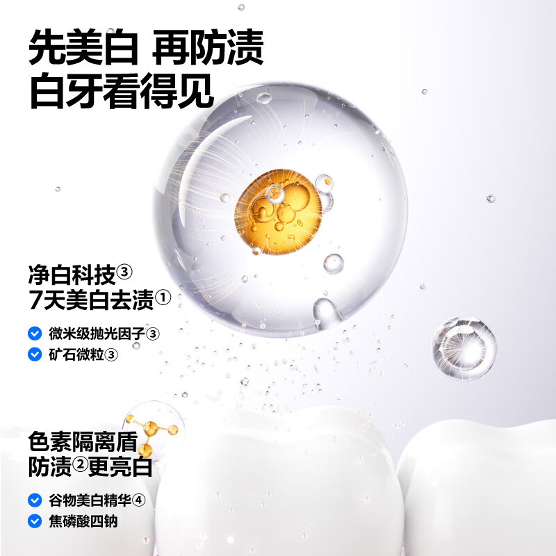 参半星宇璨白牙膏--130g CP-KQ-YG-0099高清大图