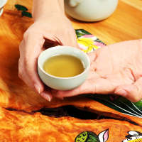 尚帝 shangdi 整套茶具陶瓷功夫汝窑茶具可养开片套装蝉翼纹茶壶公道杯茶杯 巧云壶10入礼盒装