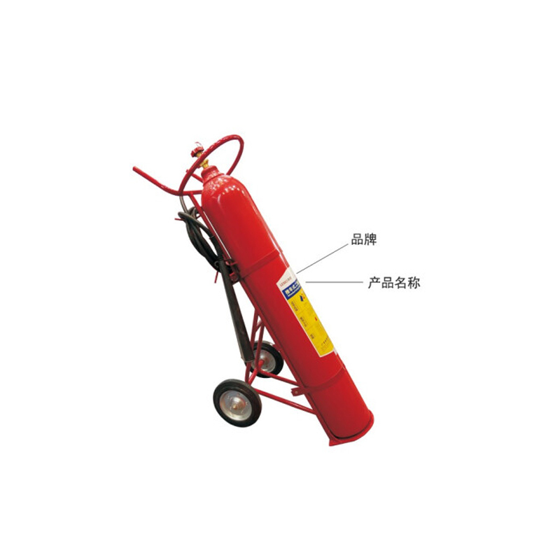 联塑推车式二氧化碳灭火器24kg灭火器推车式CO2消防器材(单位:1个)