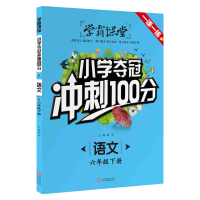 学霸课堂-小学夺冠冲刺100分 语文 六年级下册教材同步训练 小学夺冠冲刺100分练习册一课一练辅导书随堂测