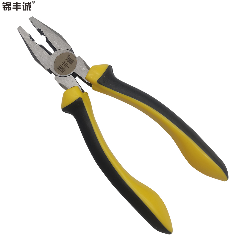 锦丰诚 钢丝钳手钳子老虎钳工具钳省力钳 200mm/把高清大图