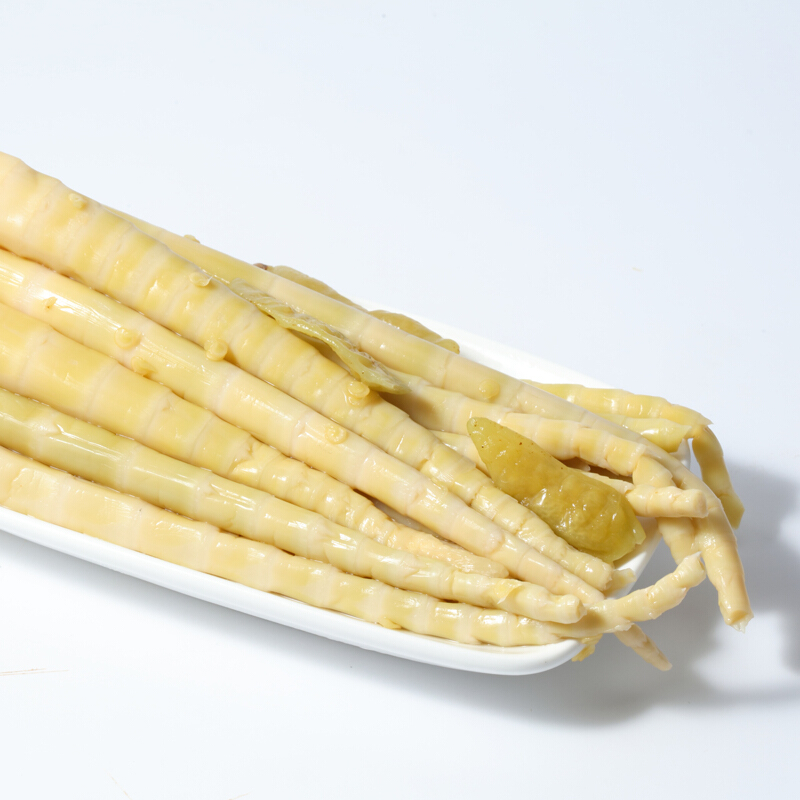 来伊份 山椒罗汉笋250g/袋 休闲零食小吃 笋类制品 分享装 独立包装 苏宁超市自营零食高清大图