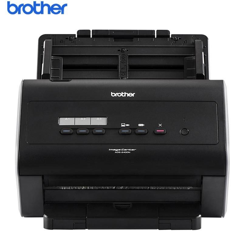 兄弟(brother)ADS-2400N扫描仪 有线网络扫描 扫描至U盘 “one touch”一键式扫描