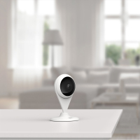 360 摄像头监控 小水滴AI版D903高清夜视1080P家用wifi监控器 室内无线网络摄像头手机远程智能摄像机