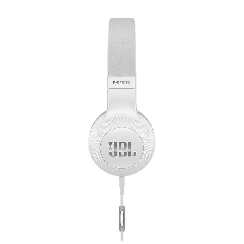 JBL E35 头戴式耳机耳麦 手机耳机 音乐耳机 游戏耳机 带麦可通话 正版 珍珠白