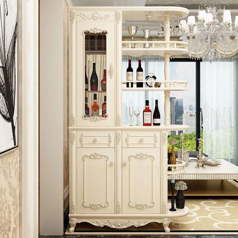1米欧式客厅隔断玄关间厅柜厅柜双面酒柜屏风柜进鞋柜装饰柜