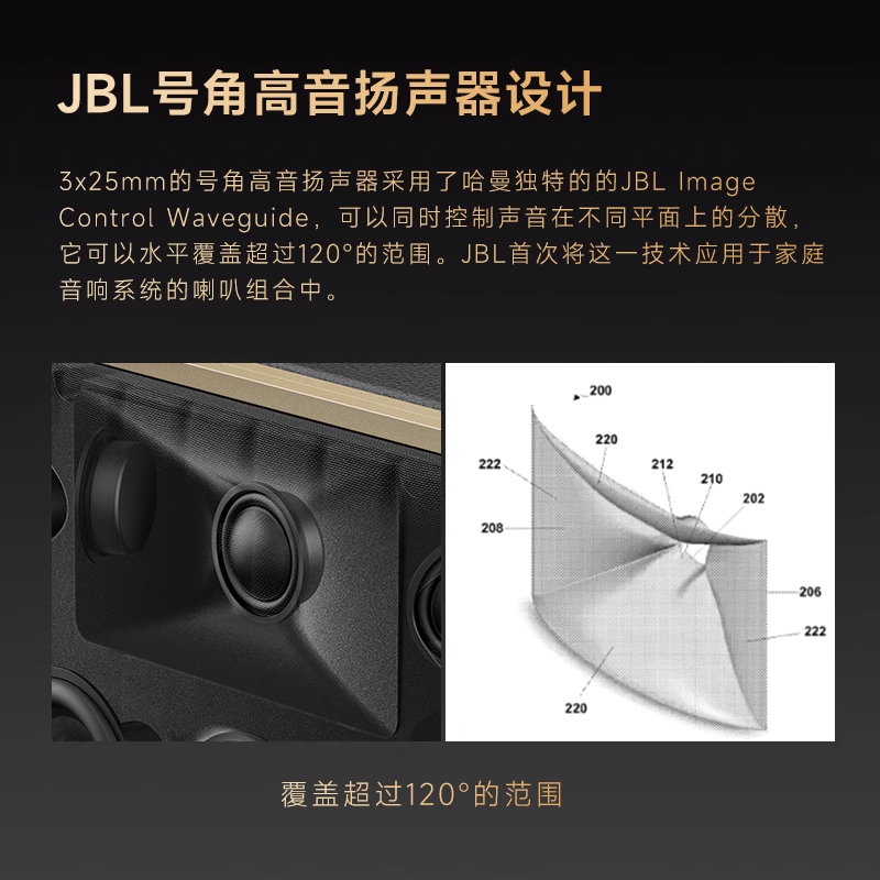 JBL 音乐世家AUTH500音响高清大图