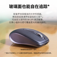 罗技(Logitech) MX Anywhere 3S无线鼠标-太空银