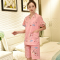 汗蒸服纯棉女款大码浴服情侣桑拿服韩版可爱胸部双层
