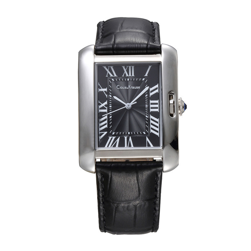 clouskrause简约防水手表百搭经典女女石英表cko18s007b视频