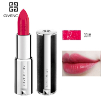 GIVENCHY/纪梵希小羊皮口红高级定制唇膏不掉色唇彩女士润唇膏3.4g /支301#玫粉色