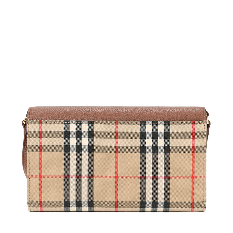 预订 BURBERRY 博柏利 信封包 经典格纹 斜挎包 单肩包8025162