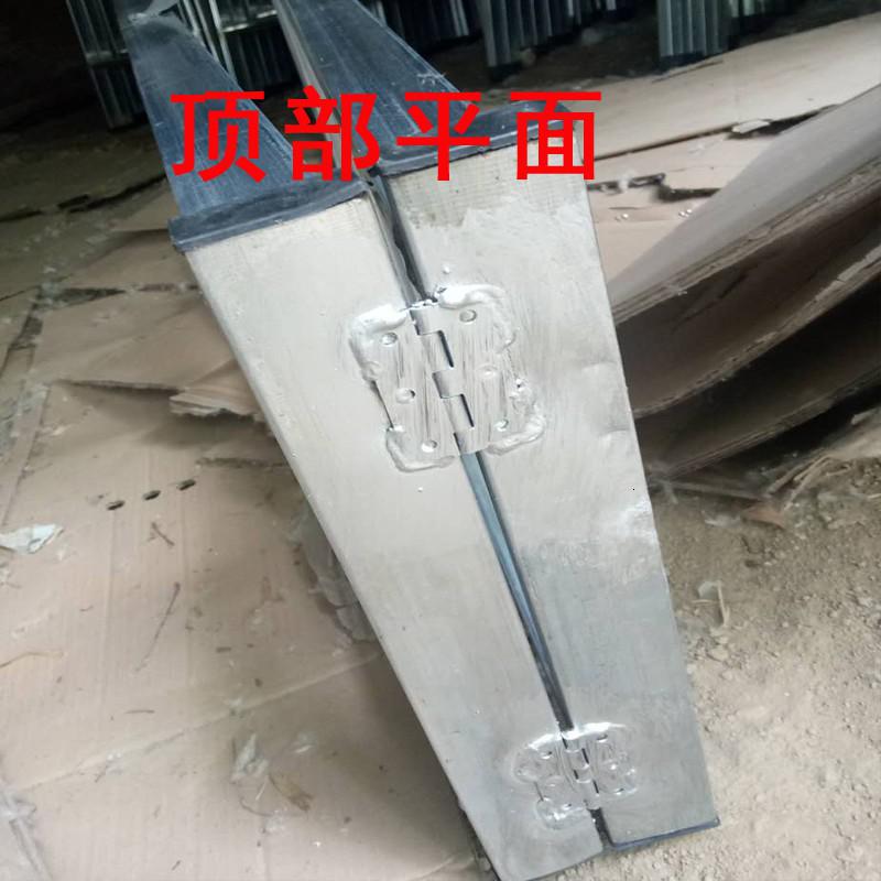 梯子家用折叠梯加厚铁梯子双侧梯人字梯工程梯阁楼梯移动叉梯 三维工匠 镀锌面包2..4米家用梯高清大图