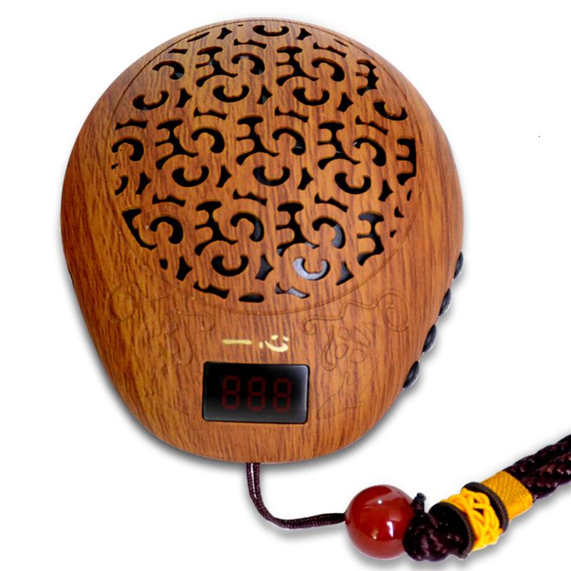 启尚(qishang)念佛机家用24小时播放佛经小型播经机 木纹色标配[内置