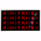 昌裕CY-YFJZP-4H-8Z四行八字综合屏动态显示屏综合显示屏