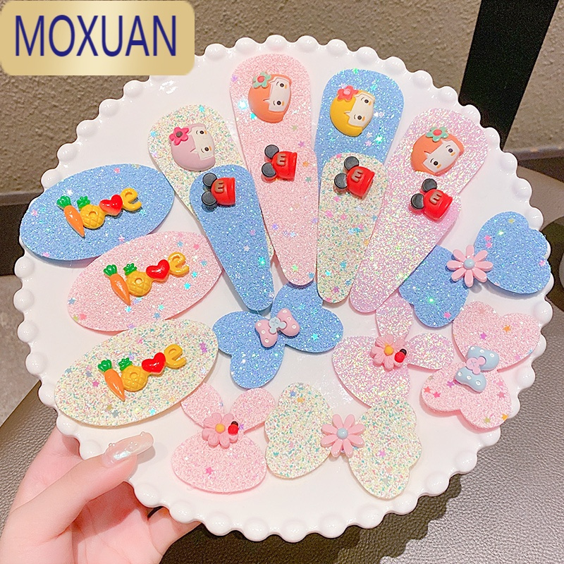 MOXUAN儿童魔术贴刘海魔法贴后脑勺小宝宝发卡碎发整理器女童头饰发饰