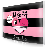 高洁丝经典系列箱装夜安裤L码2条*3包裤型卫生巾组合姨妈巾