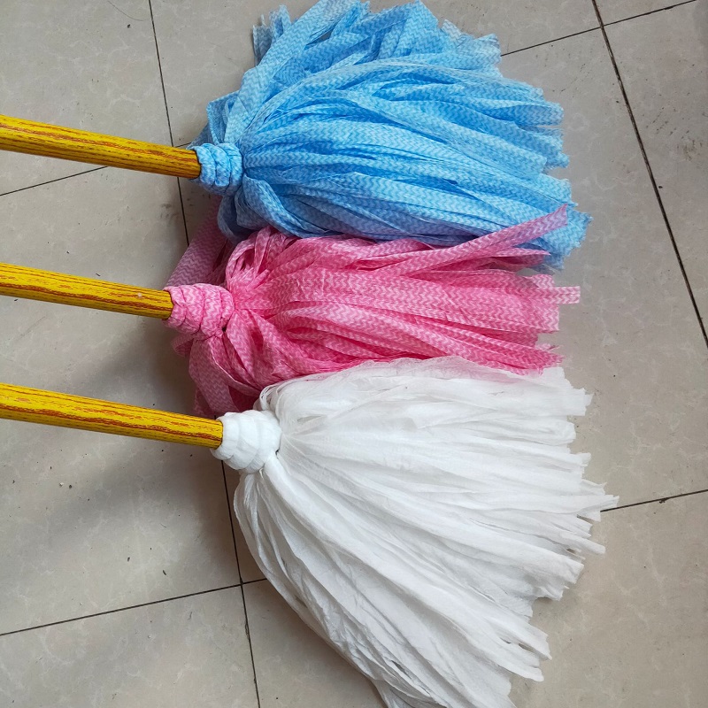 圆头无纺布拖布
