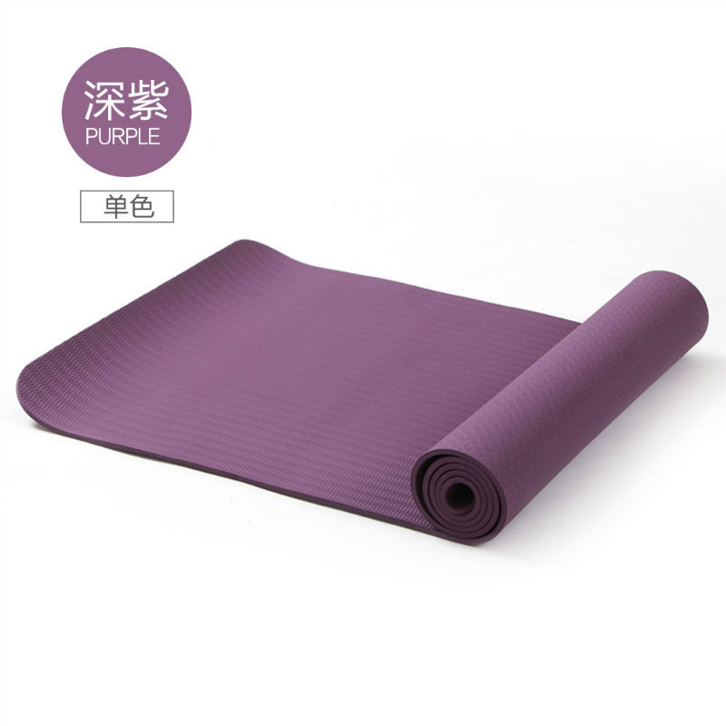 TPE环保防滑瑜伽垫 健身垫 哑铃呼啦圈高弹拉力带三件套瑜伽装备套装