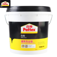 百得(Pattex)环保白胶 绷带专用白乳胶 嵌缝纸带 耐霉快干牛皮纸胶水粘接力强 白胶绷带专用版PXWG4T-4kg