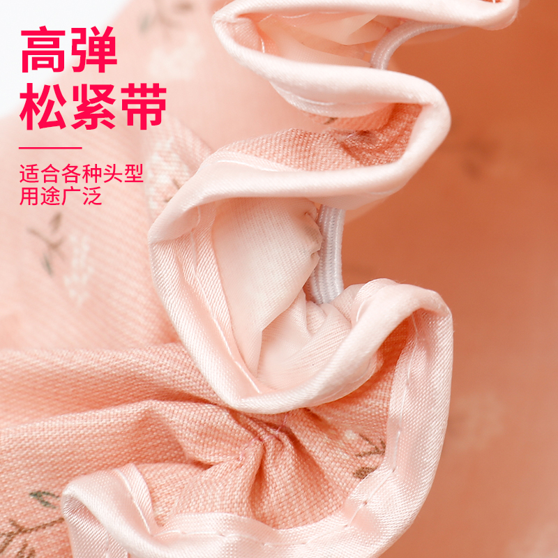 浴帽女防水 洗澡成人可爱卡通双层沐浴帽洗澡头套发帽防油烟可洗 三维工匠 浴帽[蓝色蒲公英]+限送浴球[蓝]★高清大图