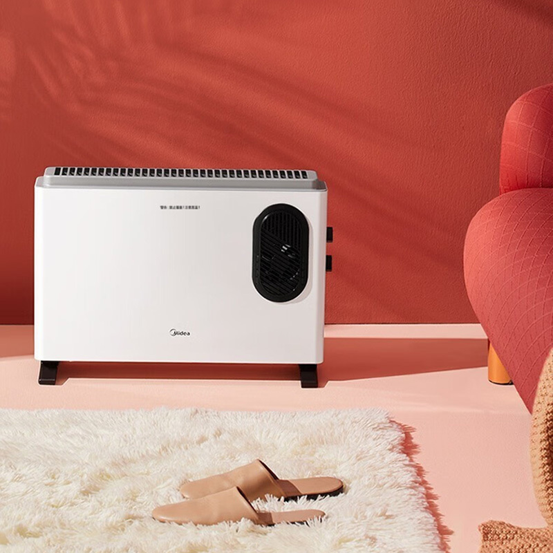 美的(Midea)家用取暖器欧式快热炉 居浴两用电暖气对流式速热静音热风机倾倒断电 HDW20MFK