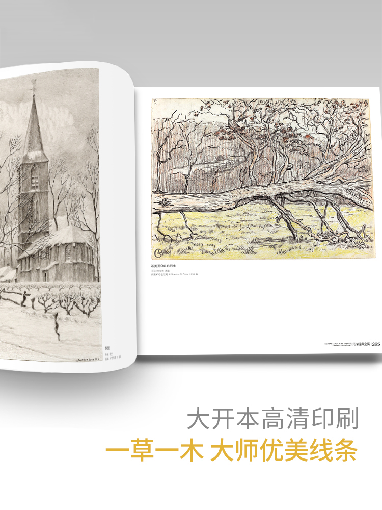 [正版图书]500年大师经典素描风景杨建飞主编 建筑速写绘画册集临摹本书籍技法范画篇作品俄罗斯精选进口原作高清图美艺术教高清大图