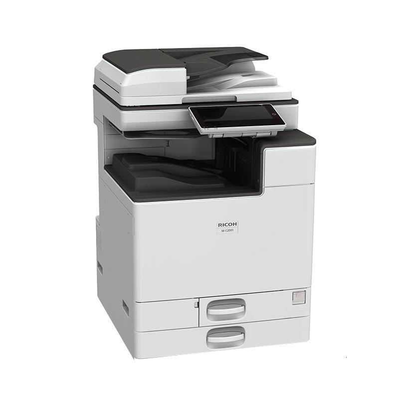 理光(Ricoh) M C2001 (双纸盒+输稿器) A3彩色数码复合机 (计价单位:台) 白