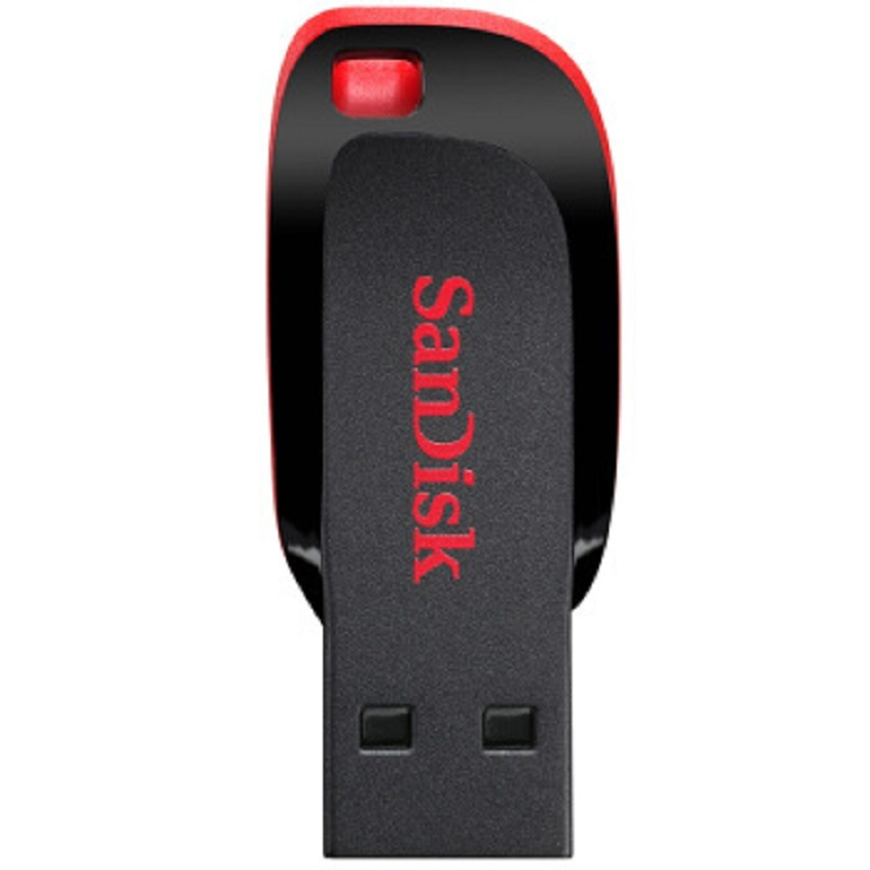 闪迪(SanDisk) U盘 128GB 酷刃(CZ50)黑红
