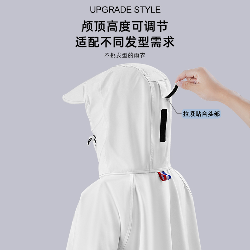 正雨秋冬电动车电瓶车雨衣防大暴雨骑行户外雨披加宽加厚防风保温9063高清大图