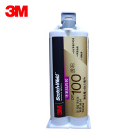3M DP100 通用透明双组份环氧胶 高强度耐高温 48.5ml