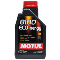 MOTUL摩特 欧洲进口 8100 ECO-NERGY 5W-30 A5/B5 SL级 全合成机油润滑油 1L