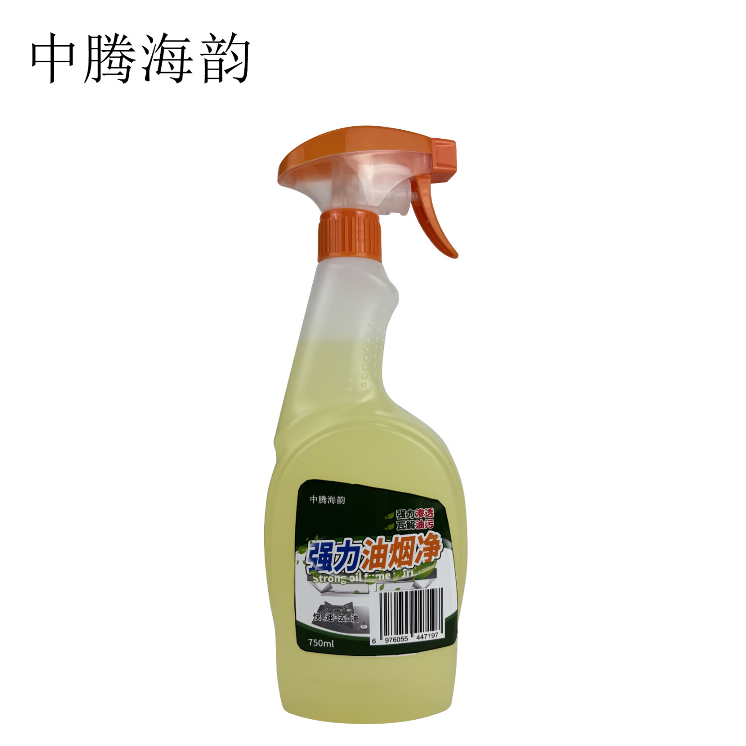 中腾海韵中腾海韵 强力油烟净 750ml 单位:瓶