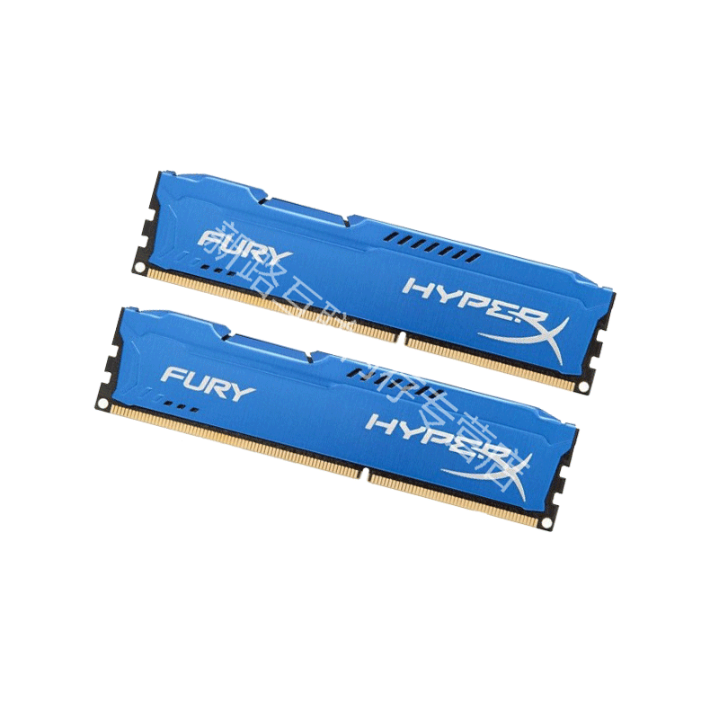 金士顿(Kingston)骇客神条 Fury系列 DDR3 1866 16GB(8Gx2条)台式机内存 蓝色高清大图