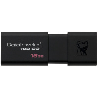 金士顿 16GB USB3.0 U盘 DT100G3 黑色 滑盖设计 时尚便利