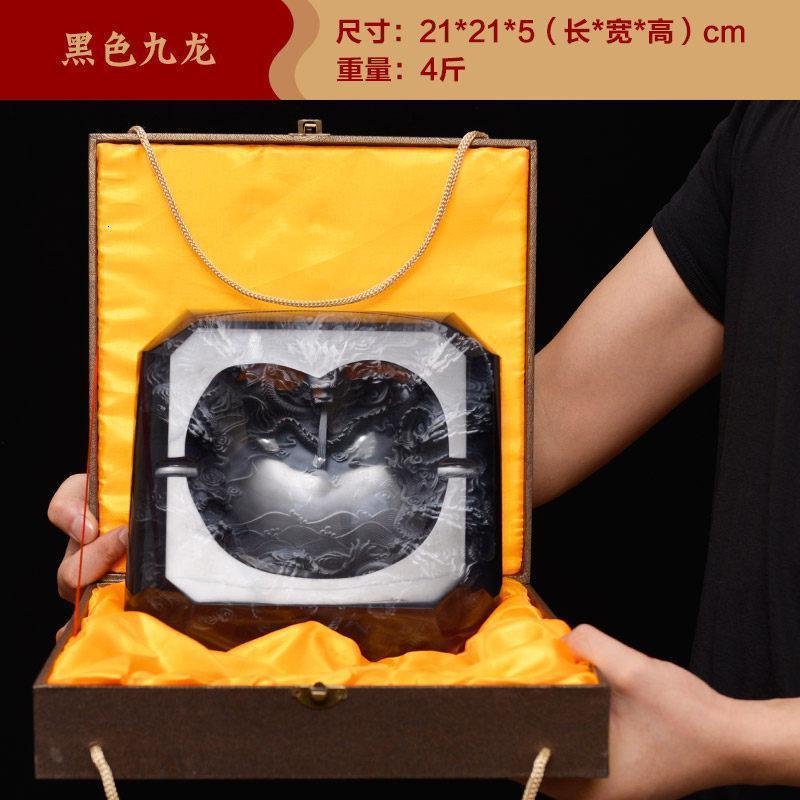 美帮汇九龙烟灰缸摆件浮创意办公室办公桌摆件会议商务礼品高清大图